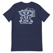 Load image into Gallery viewer, Topsy - Electric Elephant - Short Sleeve Tee - Back Print
